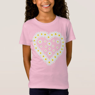 Camiseta Love Daisy Flowers