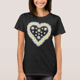 Camiseta Love Daisy Flowers