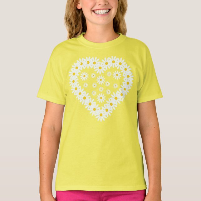 Camiseta Love Daisy Flowers (Anverso)