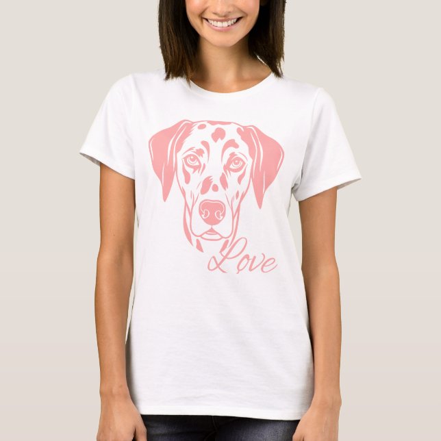 Camiseta Love Dalmata (Anverso)