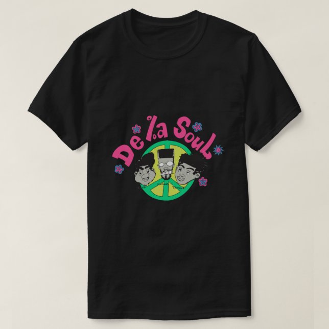 Camiseta Love De La Soul Retro Art Music (Diseño del anverso)