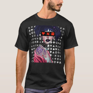 Camiseta Love Death Robots Estilo Chica
