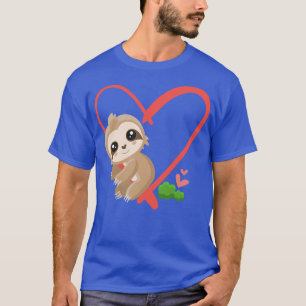 Camiseta Love Día de San Valentín Animal Cute Slote