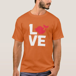 Camiseta Love Dolphin gift