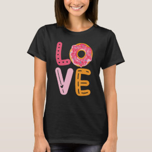 Camiseta Love Donut - Cute Donut Addict