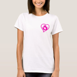 Camiseta LOVE EARTH (rosa)