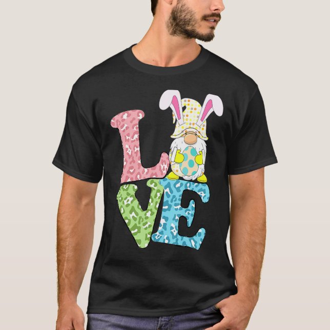 Camiseta Love Easter Bunny Egnome (Anverso)