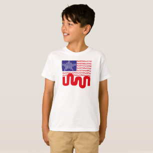CAMISETA LOVE EXPERIMENTAL USA FLAG STARS BY MASANSER