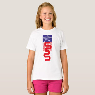 CAMISETA LOVE EXPERIMENTAL USA FLAG STARS BY MASANSER