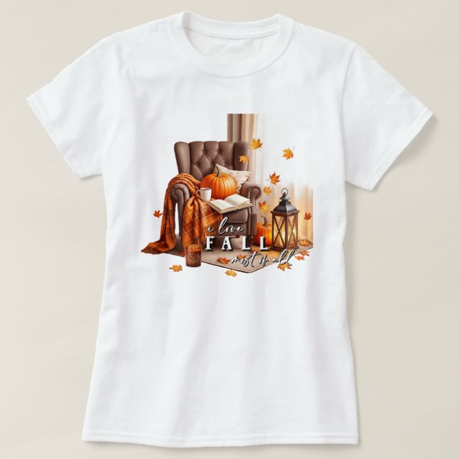 Camiseta Love Fall (Diseño del anverso)