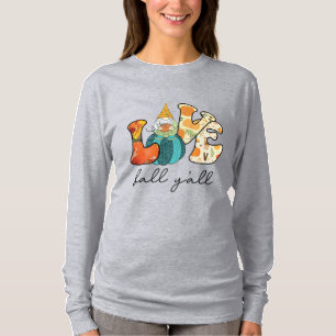 Camiseta Love Fall Y'all