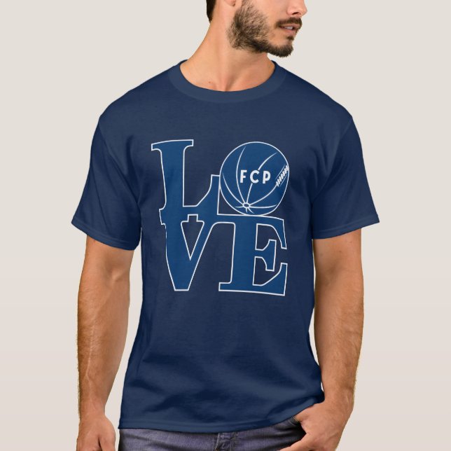 Camiseta Love FCP friend (Anverso)