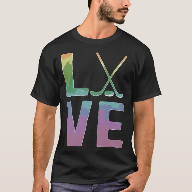 Camiseta Love Field Hockey Player Field Hockey 1 (Anverso)