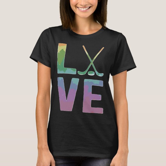 Camiseta Love Field Hockey Player Field Hockey 1 (Anverso)
