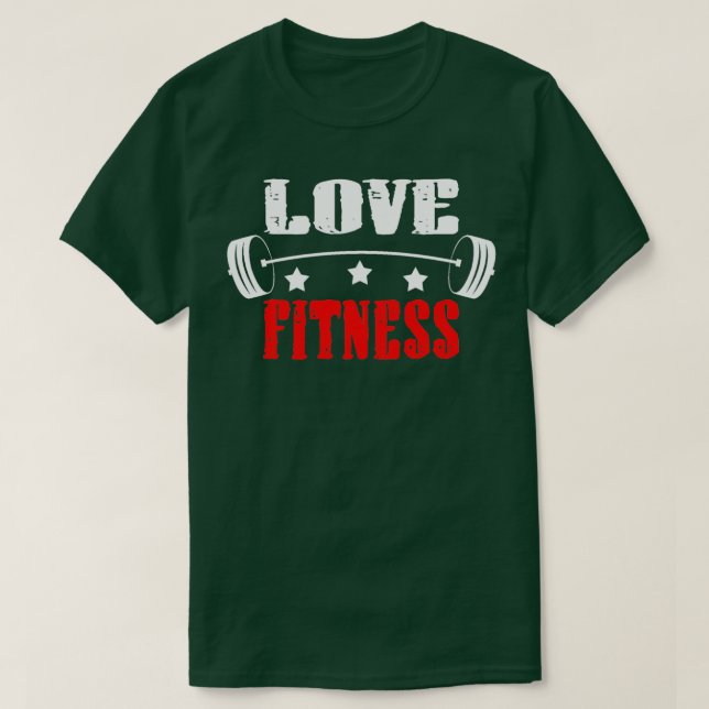 Camiseta Love Fitness Love wellness TS (Diseño del anverso)