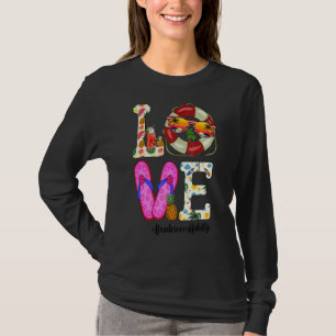 Camiseta Love Flips Flop Watermelon Bus Driver Off Duty Sum