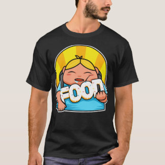 Camiseta Love Food Sweet Funny bagel de cumpleaños