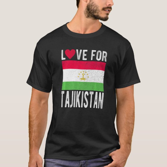 Camiseta Love for Tajikistan Premium