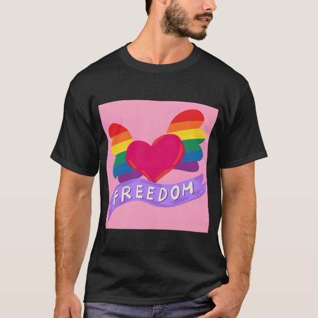 Camiseta Love Freedom boy (Anverso)