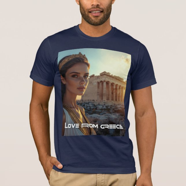 CAMISETA LOVE FROM GREECE (Anverso)