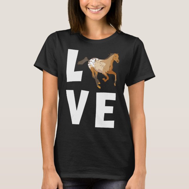 Camiseta LOVE Funny Appaloosa Hover (Anverso)