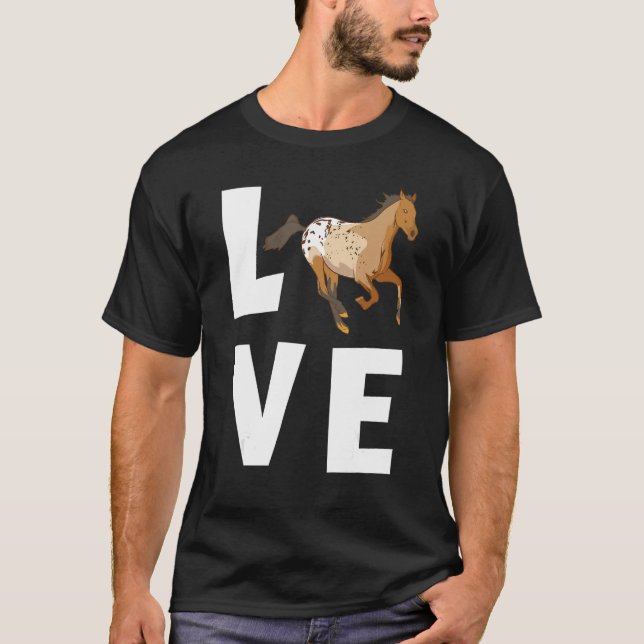Camiseta LOVE Funny Appaloosa Hover (Anverso)