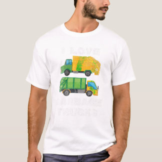 Camiseta Love Garbage Trucks Shirt Toddler