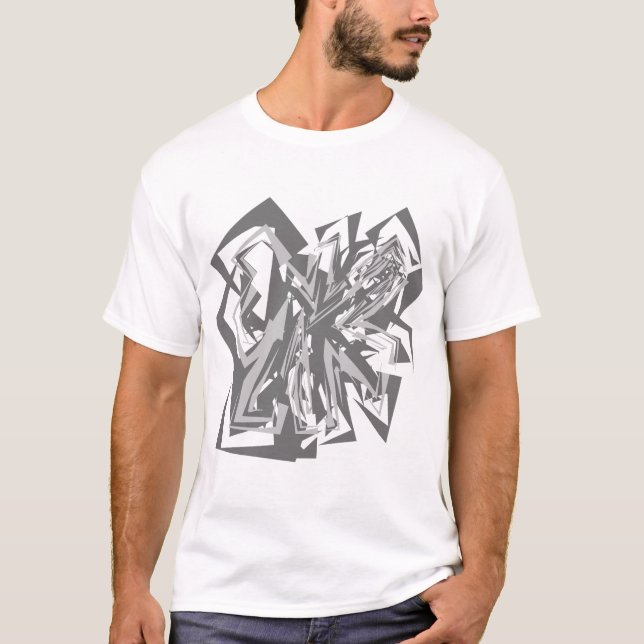 Camiseta LOVE GEOMESKY ANIMALS dog BY MASANSER (Anverso)