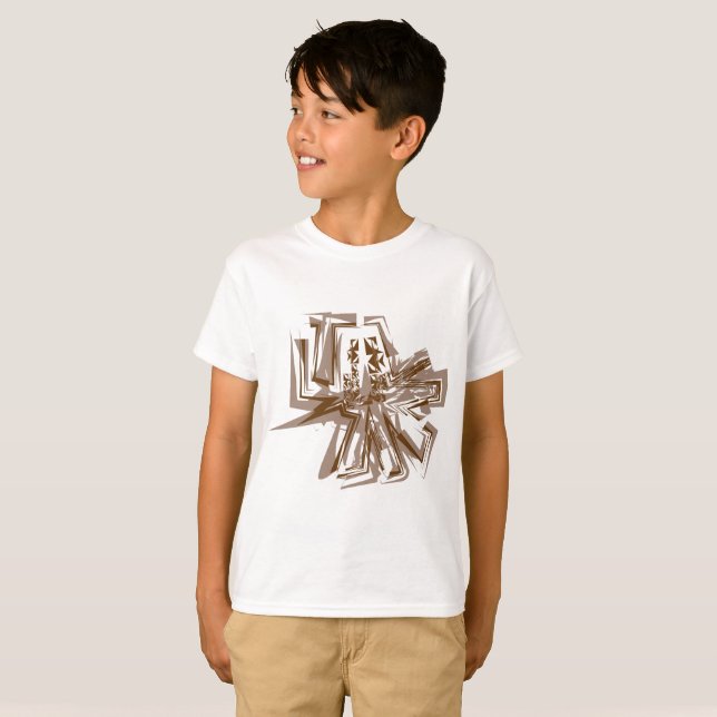 Camiseta LOVE GEOMESKY ANIMALS elephant BY MASANSER (Anverso completo)