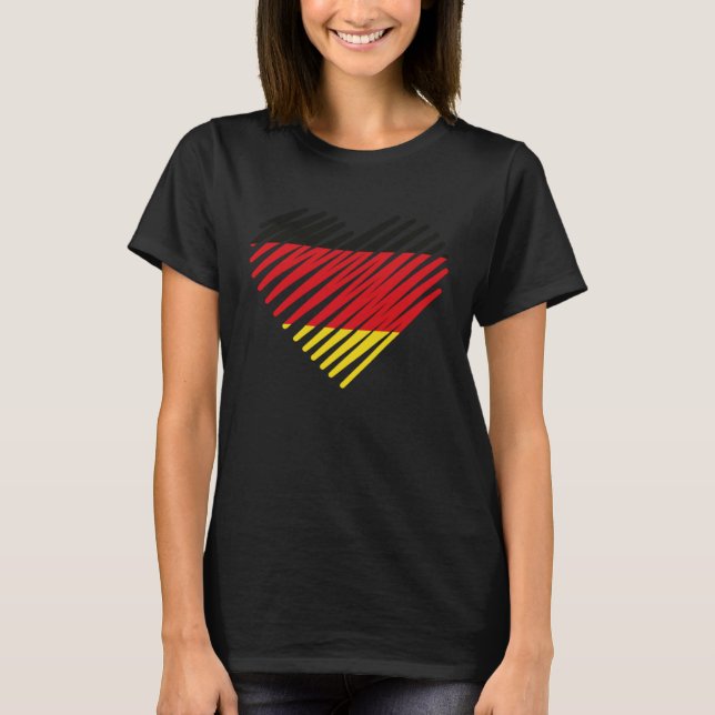 Camiseta Love Germany German I Love Germany (Anverso)