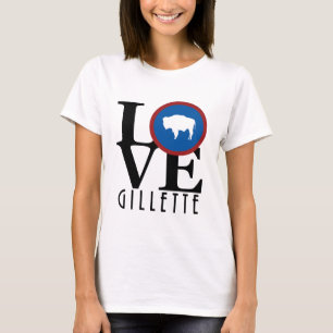Camiseta LOVE Gillette Wyoming