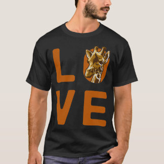 Camiseta Love Giraffes Giraffe S Giraffe
