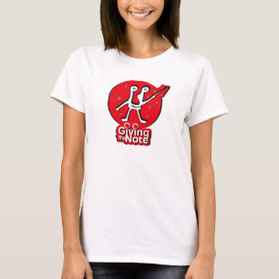 CAMISETA LOVE GIVING THE MUSICAL NOTE BY MASANSER