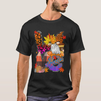Camiseta Love Gnome Happy Fall Y'all Otoño Fall Thanksgivi