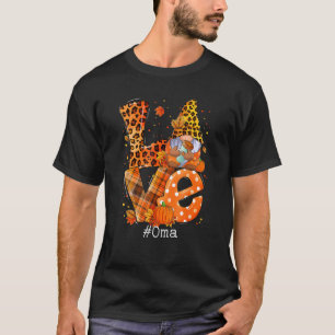Camiseta Love Gnome Pumpkin Oma Thankess Group Mateo