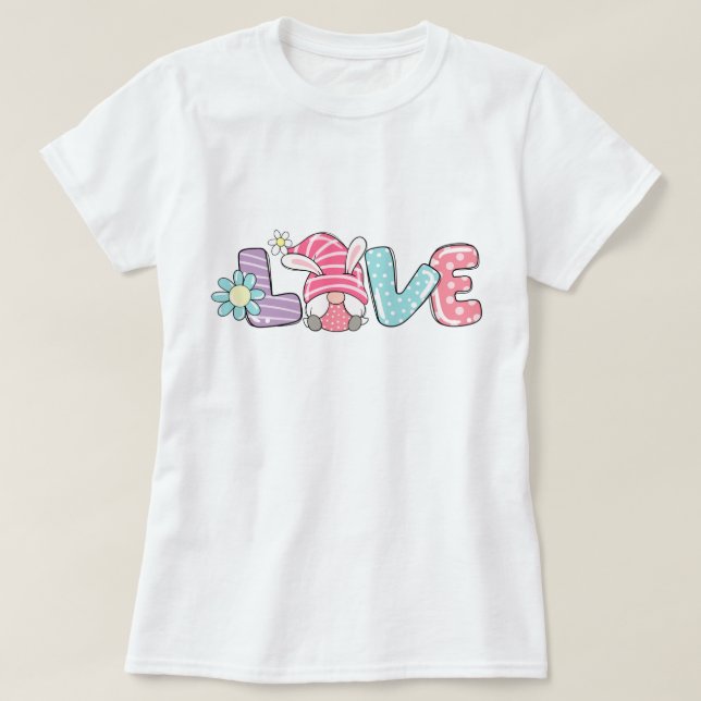 Camiseta Love Gnome T-Shirt (Diseño del anverso)
