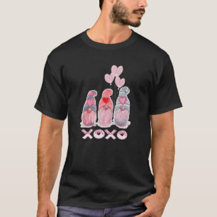 Camiseta Love Gnome Valentines Day, Love Valentine Gnomes H