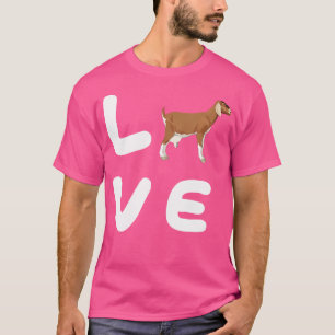 Camiseta Love Goats Funny Goat