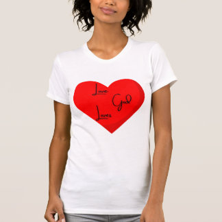 Camiseta Love God Loves T-shirt