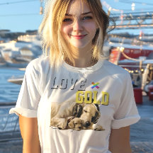 LOVE × GOLDEN RETRIEVER - Custom 