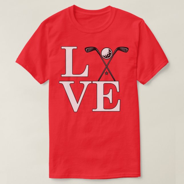 Camiseta Love Golf Classic 1 (Diseño del anverso)