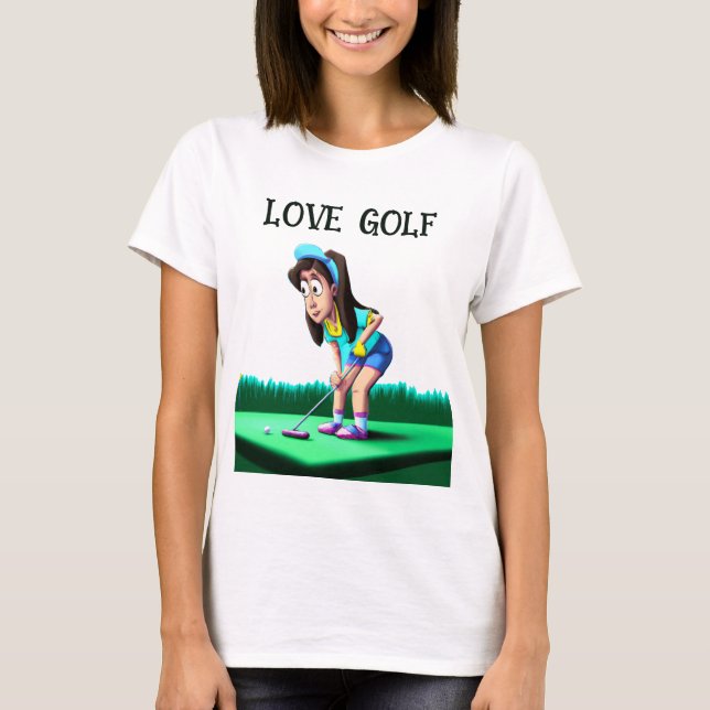 Camiseta Love Golf T-Shirt (Anverso)