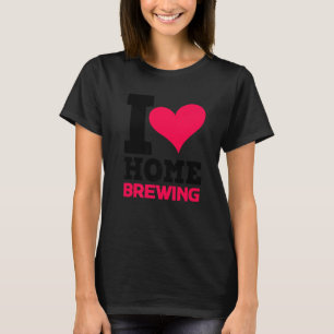 Camiseta Love Graphic Homebrewing Winemaking Brewery Craftb