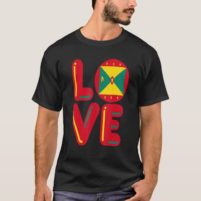 Camiseta LOVE  Grenada (Anverso)