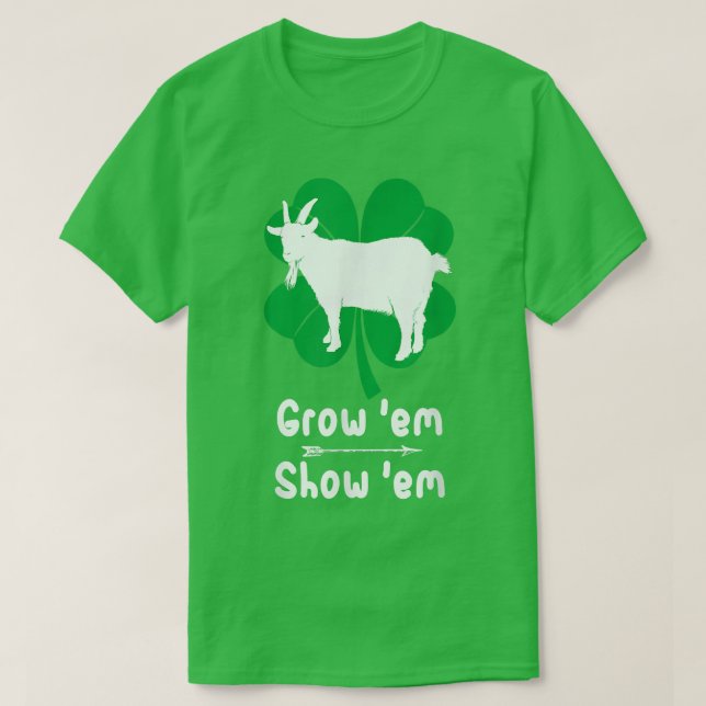 Camiseta Love Growing, Showing Livestock Farmer Costume  (Diseño del anverso)