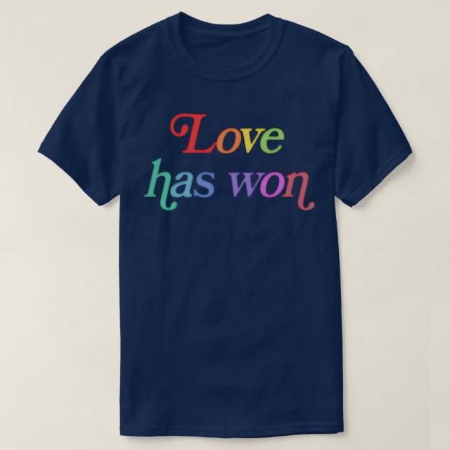 Camiseta Love Has Ganado LHW 2 (Diseño del anverso)