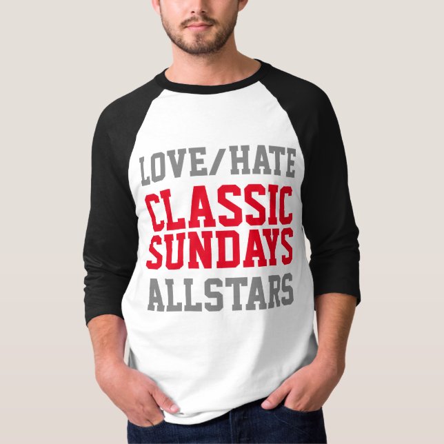 Camiseta Love/Hate ALLSTARS (Anverso)