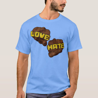 Camiseta Love Hate Funny