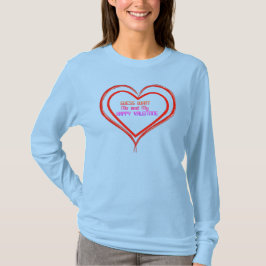 Camiseta Love Heart FAPPY DÍA de San Valentín