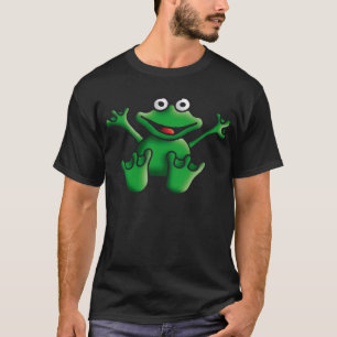 Camiseta love heart frog